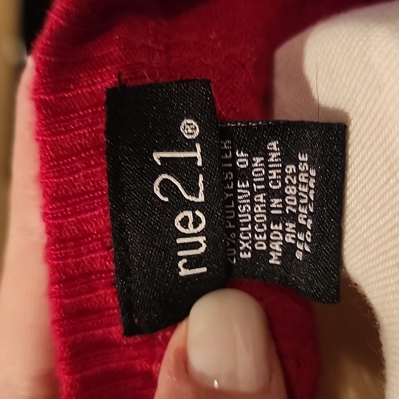 Rue 21 red sweater - Picture 5 of 5